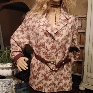 Vintage jaquard jacket